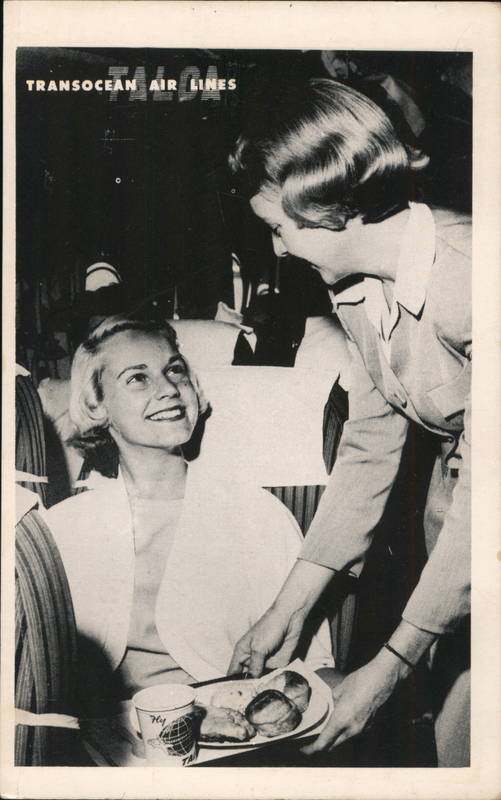 Transocean Air Lines Royal Hawaiian Flights Airline Advertising