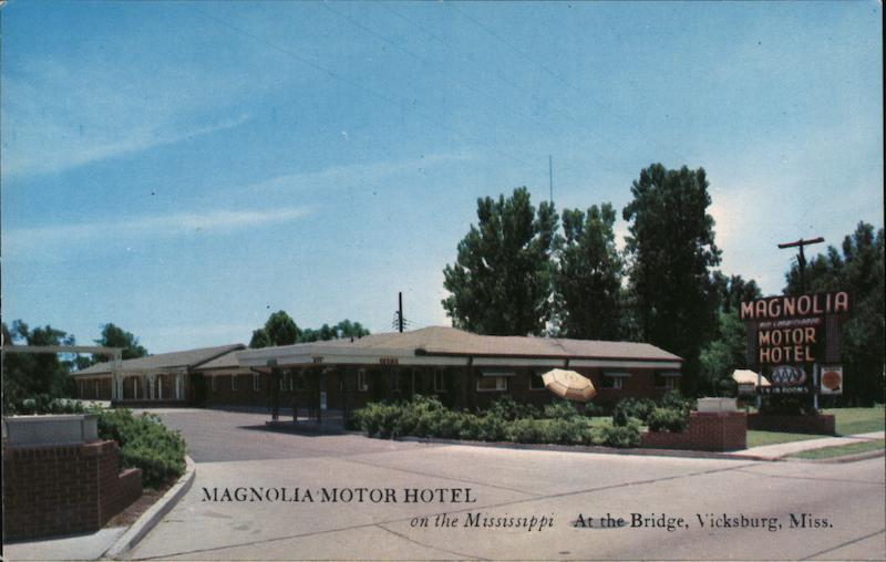Magnolia Motor Hotel Vicksburg Mississippi