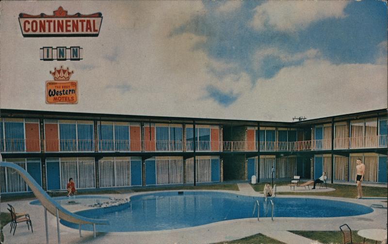 Continental Inn San Antonio Texas Pat & Mildred Murphee Photographers