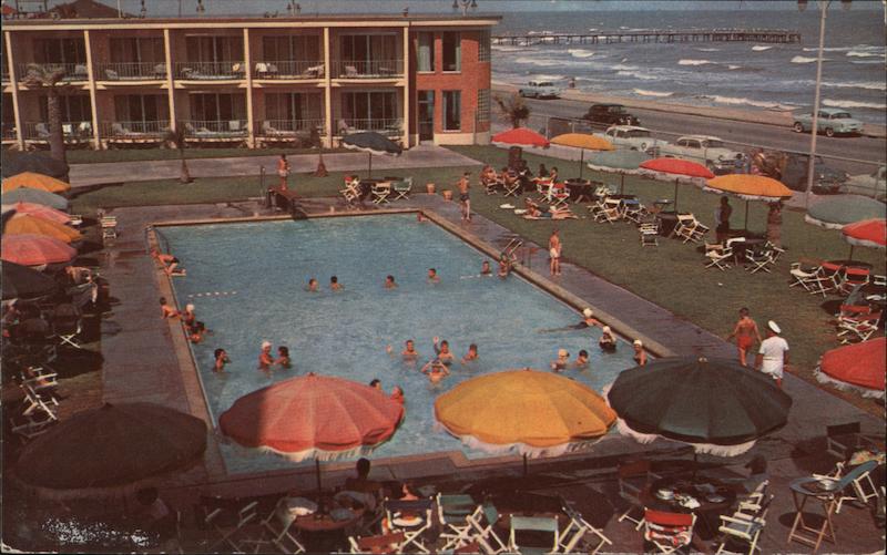 Hotel Galvez Pool and Villa Galveston Texas