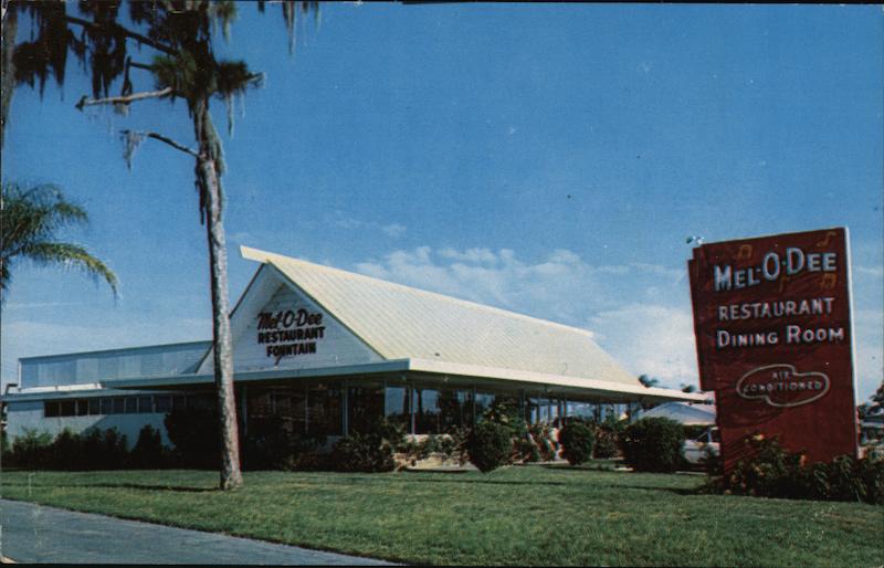 Mel-O-Dee Restaurant & Fountain Sarasota Florida