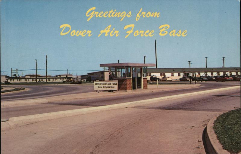 Main Gate - Dover Air Force Base Delaware