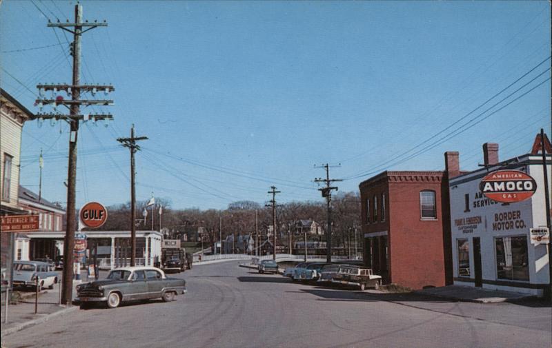 New International Bridge and Customs House Calais Maine