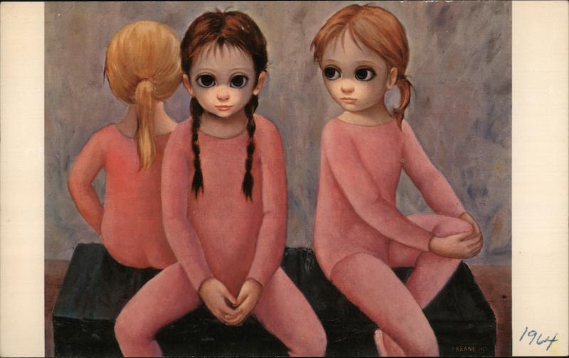 The Ballet Class by Walter Keane Margaret Keane Children