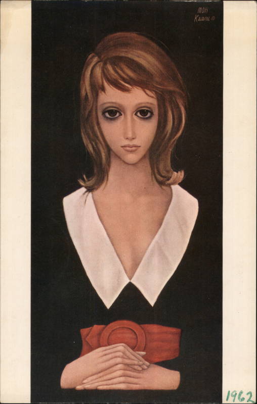 The 1962 Black Dress San Francisco California Margaret Keane