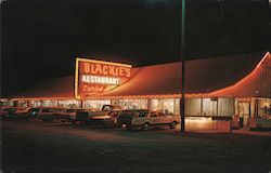 Blackie's Restaurant Postcard