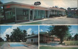 Old South Manor Motor Court and Restaurant Postcard