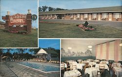 Windsor Motel & Restaurant Postcard