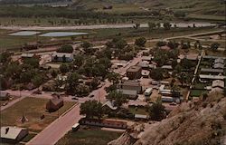 Overlooking Town Medora, ND Kosty Postcard Postcard Postcard