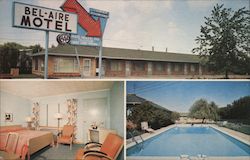 Bel-Aire Motel Postcard