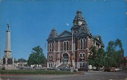 Shelby COunty Court House Postcard