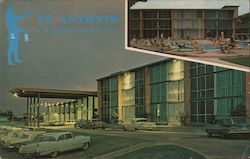 El Antonio A Treadway Motor Inn Postcard