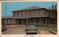 Federal Building and Post Office Johnson City, TX Postcard Postcard Postcard