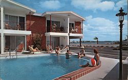 the Dunes Motel and Apartments Clearwater Beach, FL Postcard Postcard Postcard