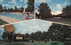 Quality Motel Tahiti & Restaurant Postcard