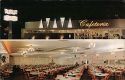 Crown Cafeteria Pasadena, CA Postcard Postcard Postcard