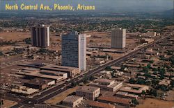 North Central Avenue Phoenix, AZ Bob Petley Postcard Postcard Postcard