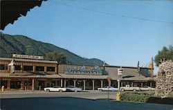 Typical Old West Co vered Boardwalk Postcard