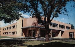 Florence Wing Library at La Crosse State College Postcard