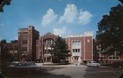 Library and Assembly Hall at Ball State Teachers College Muncie, IN Postcard Postcard Postcard