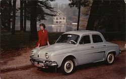 Renault Dauphine Postcard