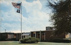 Vernon Parish School Board Office Postcard