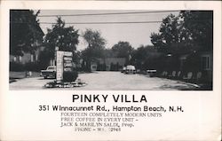 Pinky Villa Postcard