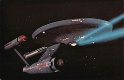 The U.S.S. Enterprise Star Trek Postcard