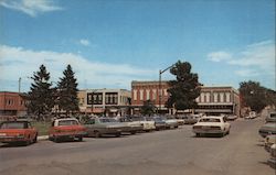 Town Square Red Oak, IA Postcard Postcard Postcard