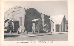 First Methodist Church Postcard