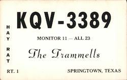 KQV-3389 The Trammells Postcard