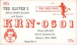 Radio Callsign KRN-0501 - The Glover's Postcard