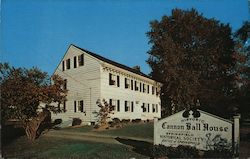 The Cannon Ball House Postcard