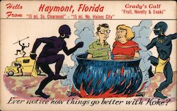 Grady's Gulf, Haymont Davenport, FL Postcard Postcard Postcard