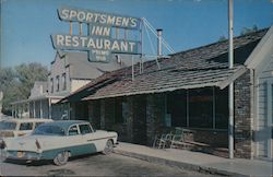 Sportsmen's Inn Restaurant Bridgeport, CA Robert C. Frampton Postcard Postcard Postcard