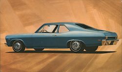 Chevy II Nova Coupe Postcard