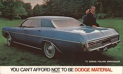 1971 Dodge Polara Brougham Postcard