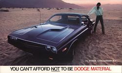 1971 Dodge Challenger R/T Postcard