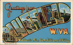 Greetings from Bluefield Postcard