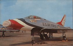 U.S. Air Force Thunderbird Jet McGuire AFB, NJ Joseph M. Sapp Postcard Postcard Postcard