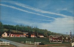 Wellsville Motel Postcard