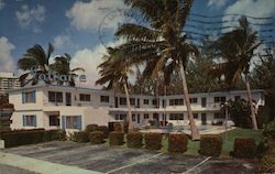 Exterior of Saltaire Apartments Fort Lauderdale, FL Postcard Postcard Postcard
