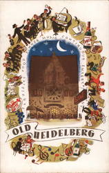 Old Heidelberg Restaurant Postcard