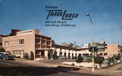 Balboa Travelodge Postcard