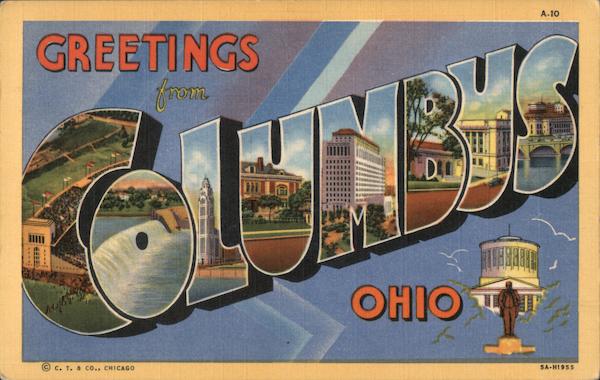 Greetings from Columbus Ohio