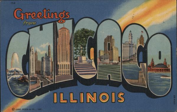 Greetings from Chicago Illinois