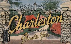 Greetings from Charleston Postcard