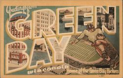 Greetings from Green Bay Postcard