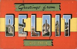 Greetings from Beloit Postcard