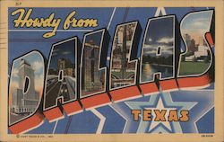 Greetings from Dallas Postcard